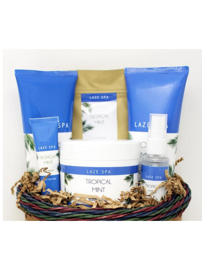 Copy of The Laze Spa Tropical Mint Gift Set $40